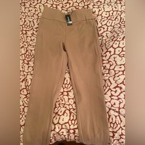 Express Ankle Highrise Tan Pants XS